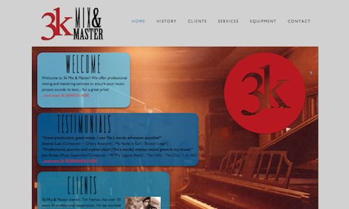3k Mix & Master Web Design