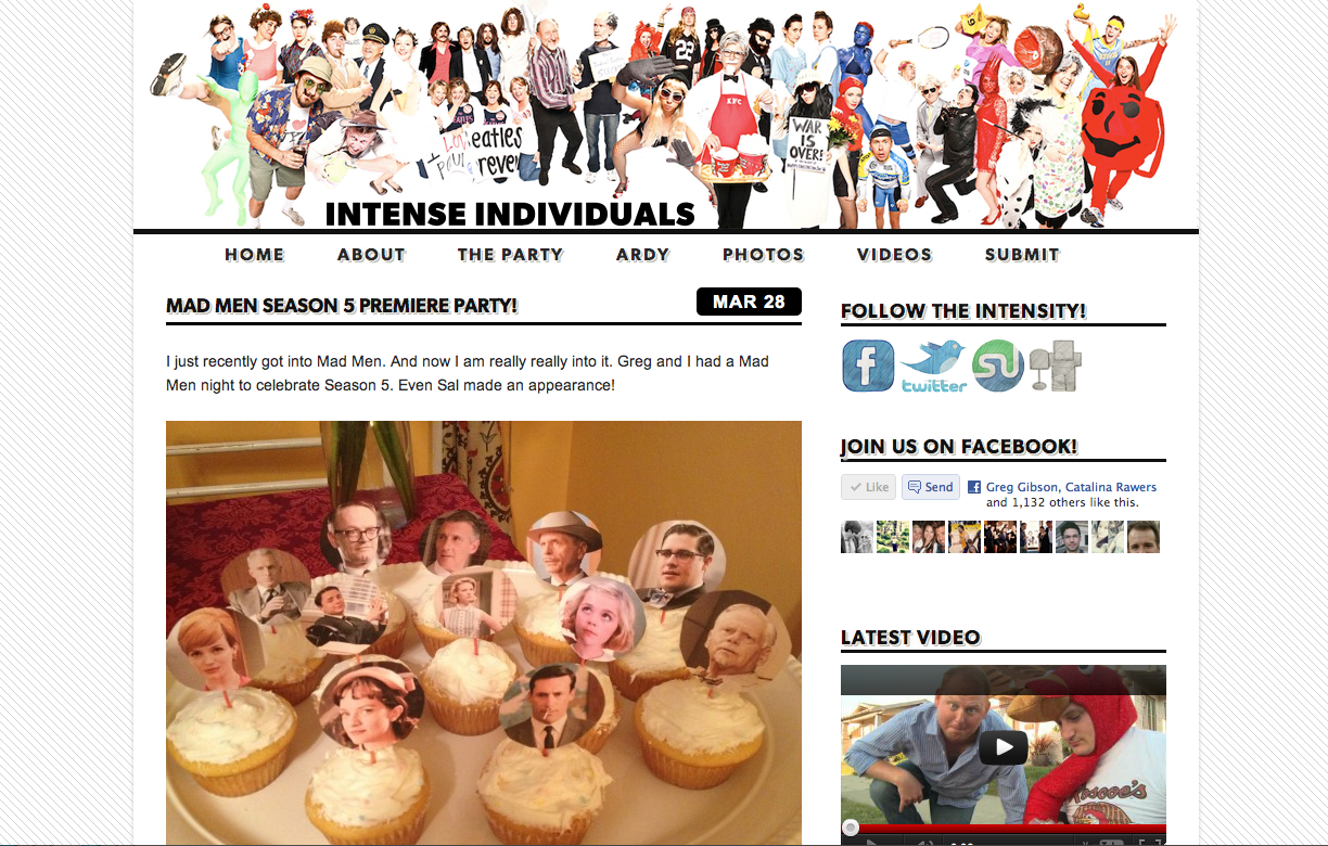 Intense Individuals Web Design