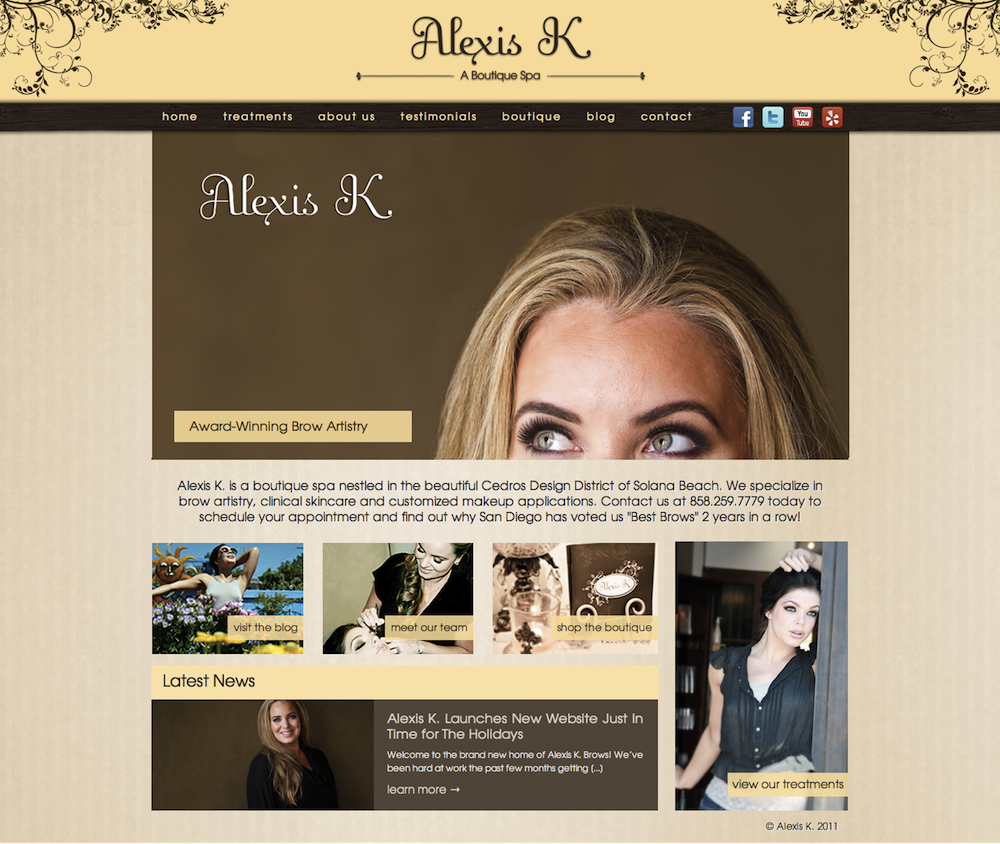 Alexis K. Website