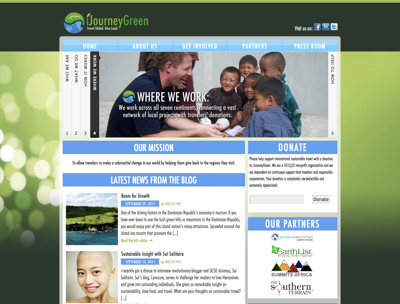 iJourneyGreen Web Design