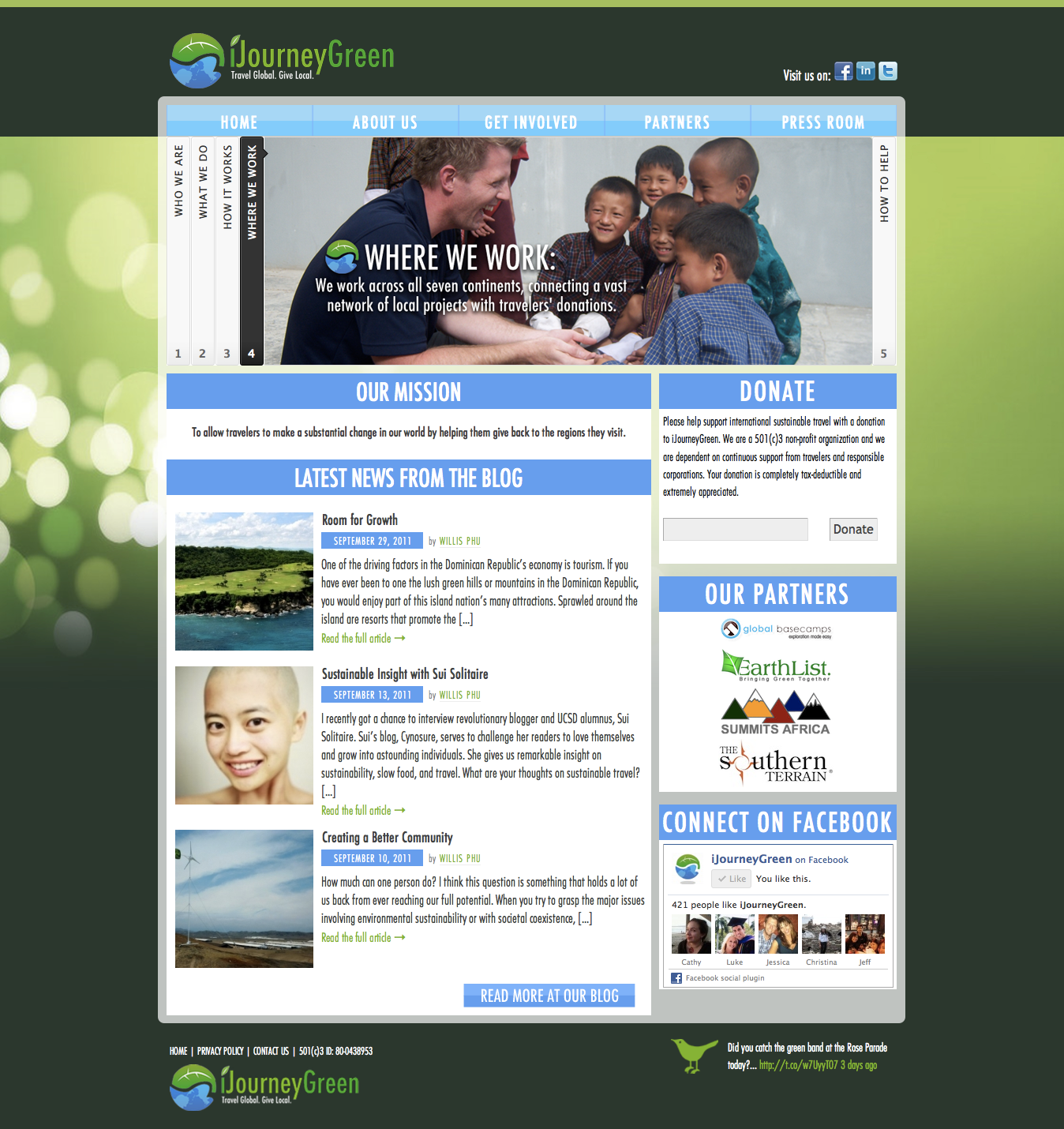 iJourneyGreen Web Design