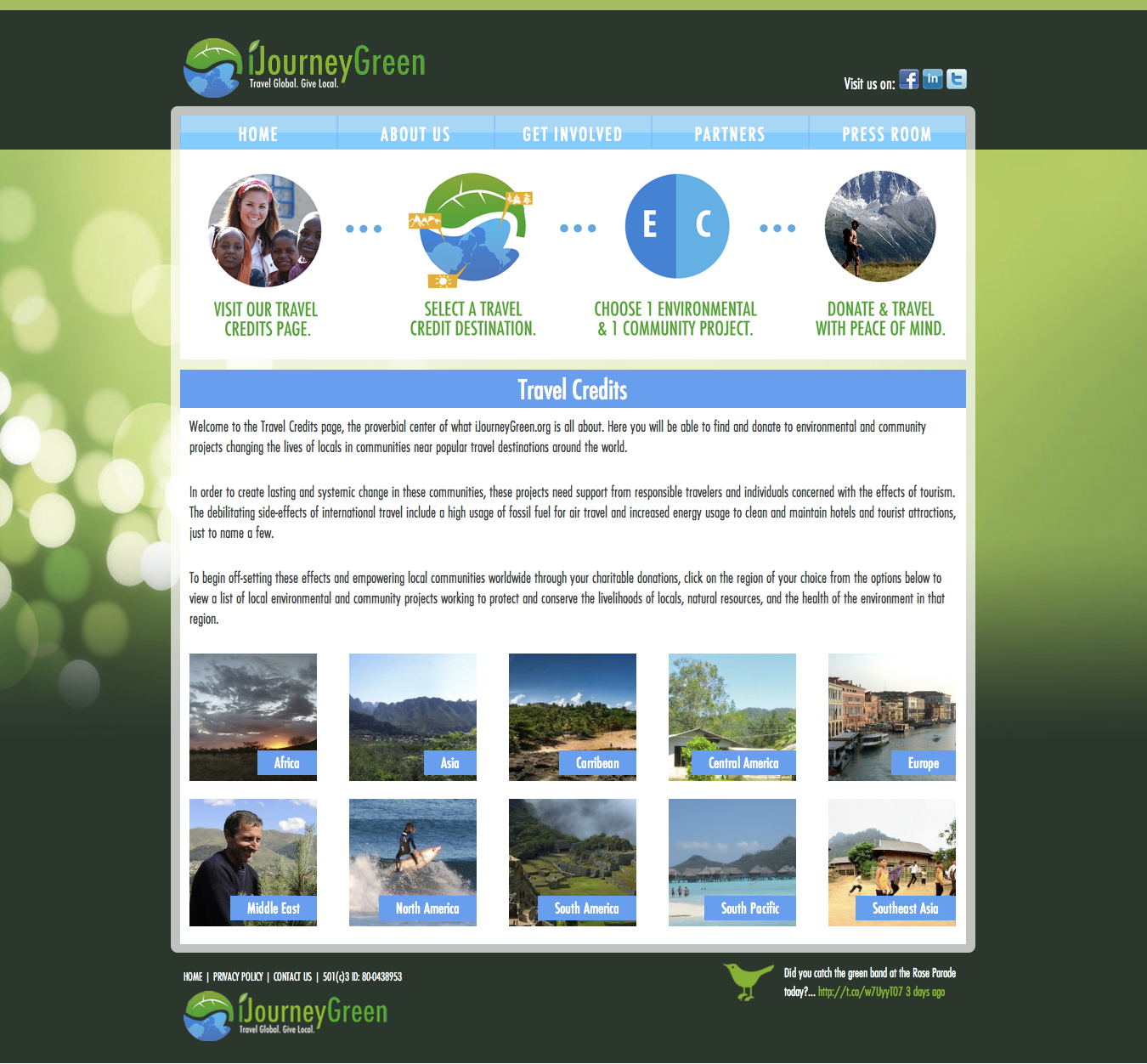 iJourneyGreen Web Design