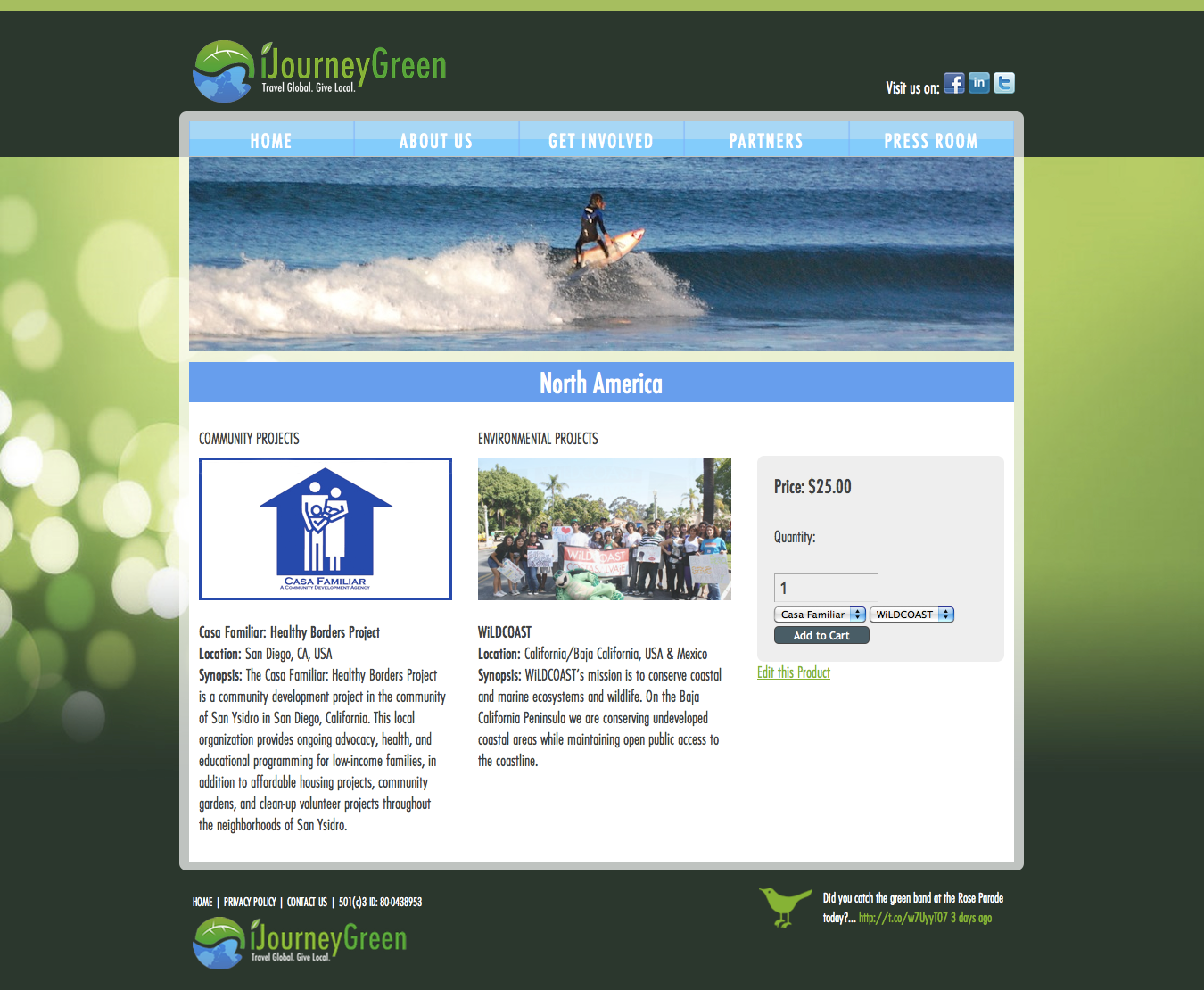 iJourneyGreen Web Design